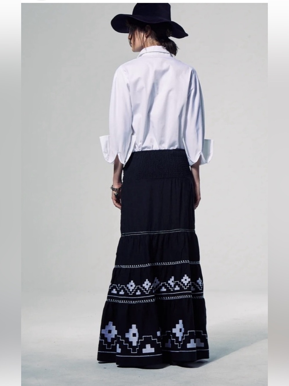 Maria Cher Maxi Skirt - Picture 3 of 7